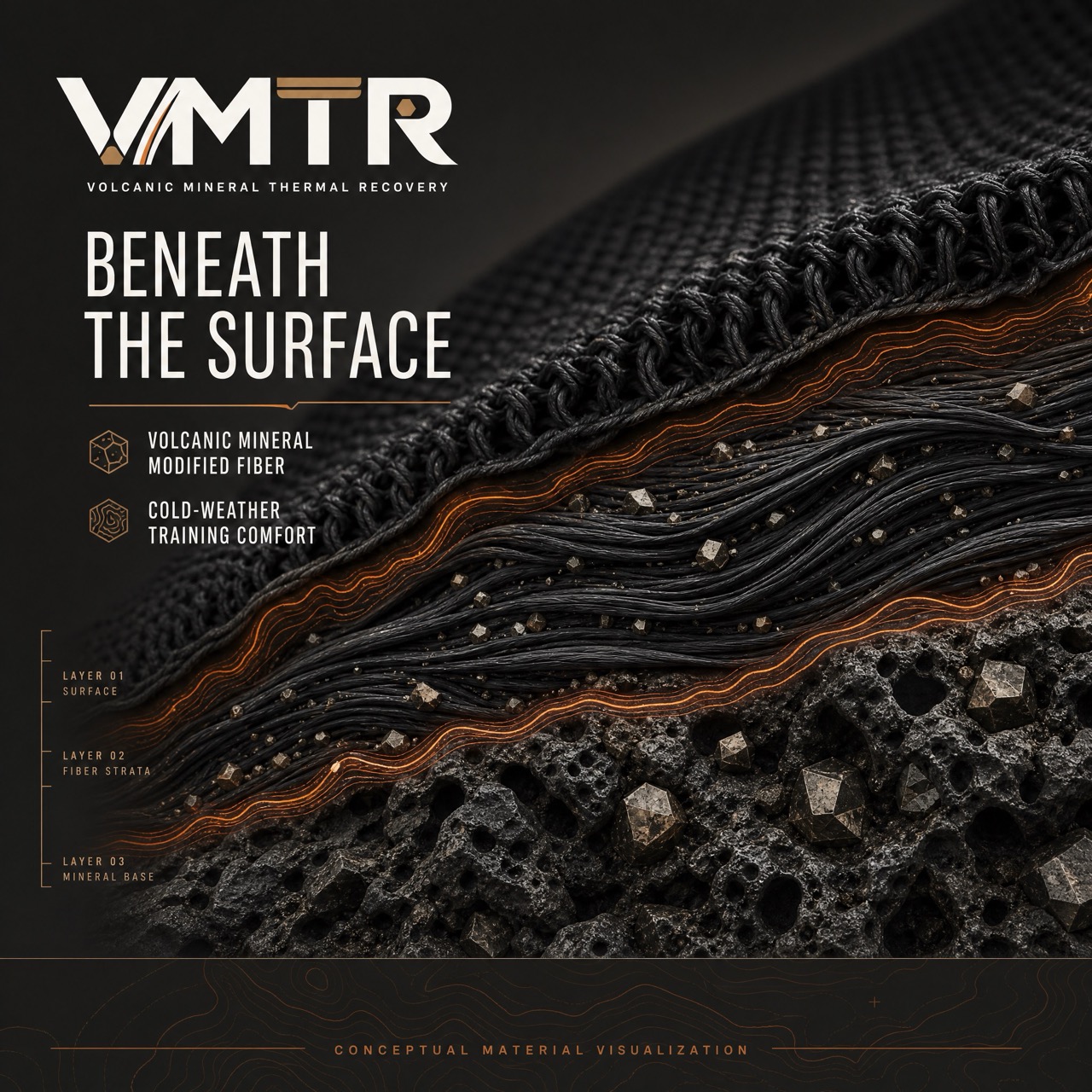VMTR メンズ カラーブロック長袖トップス