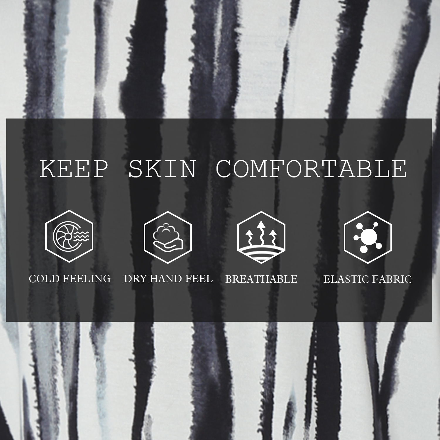 垂直ストライププリント