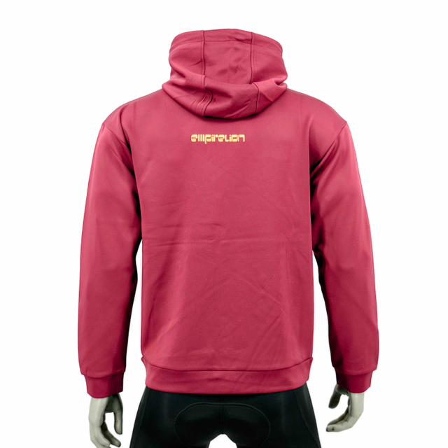 メンズオーバーサイズのロゴは、パーカーを通してスポーツジップを印刷します 