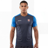 カラーブロック T シャツ サッカー チーム トップス 