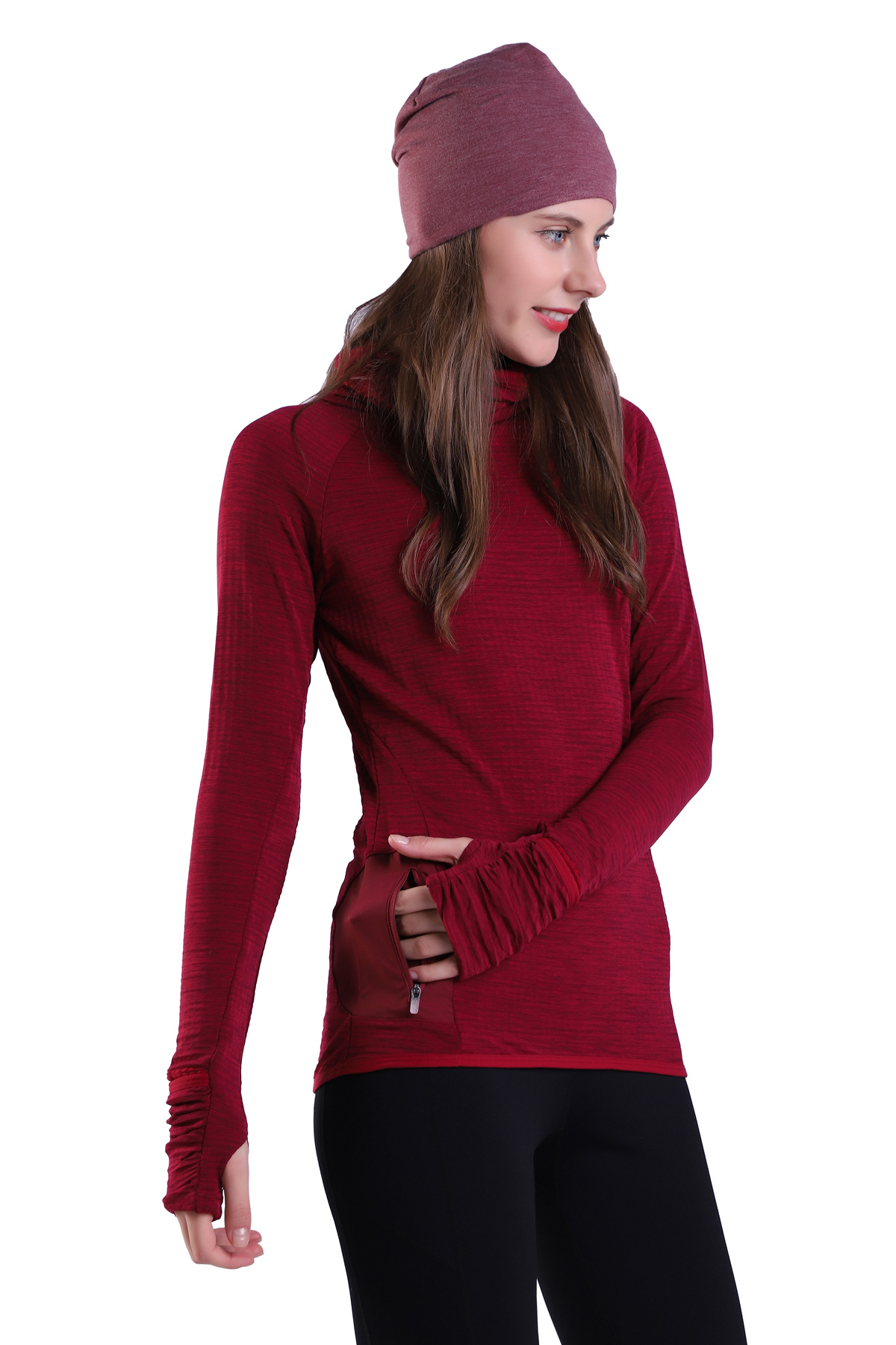 パッチジッパーポケット