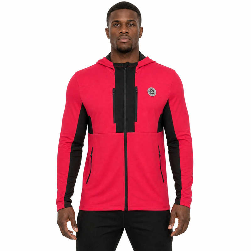 ミッドウェイト ハイキング 登山 アルピニズム ランニング アスレチック ジップスルー パーカー