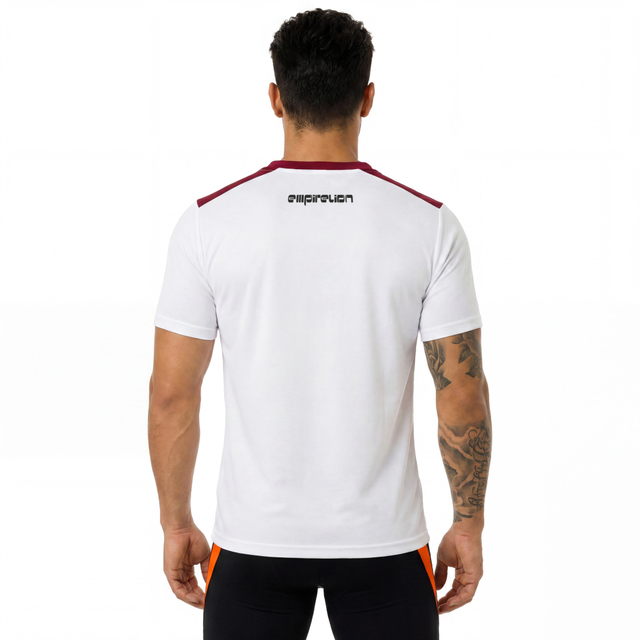 メンズ V ネック サッカー ジャージ T シャツ