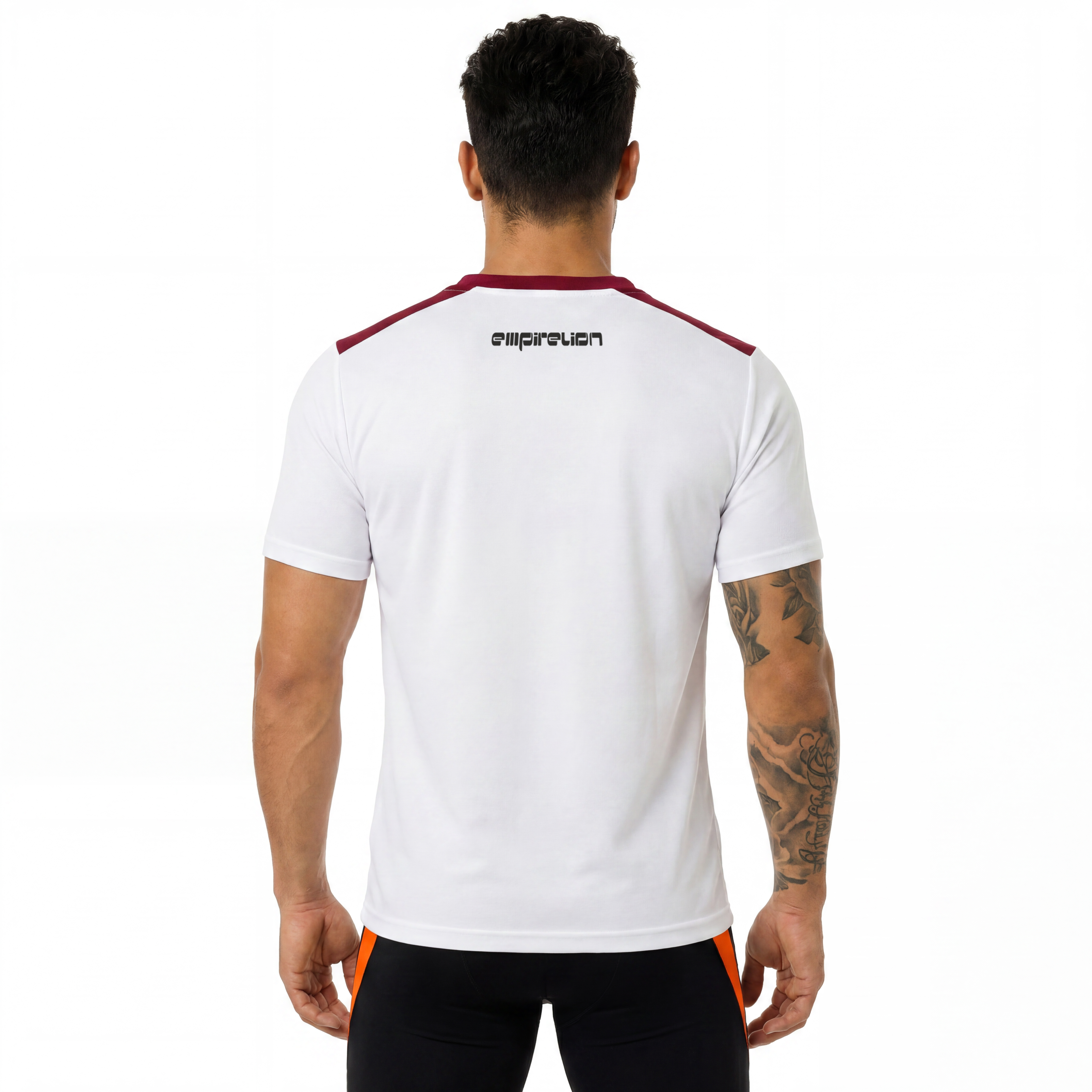 メンズ V ネック サッカー ジャージ T シャツ