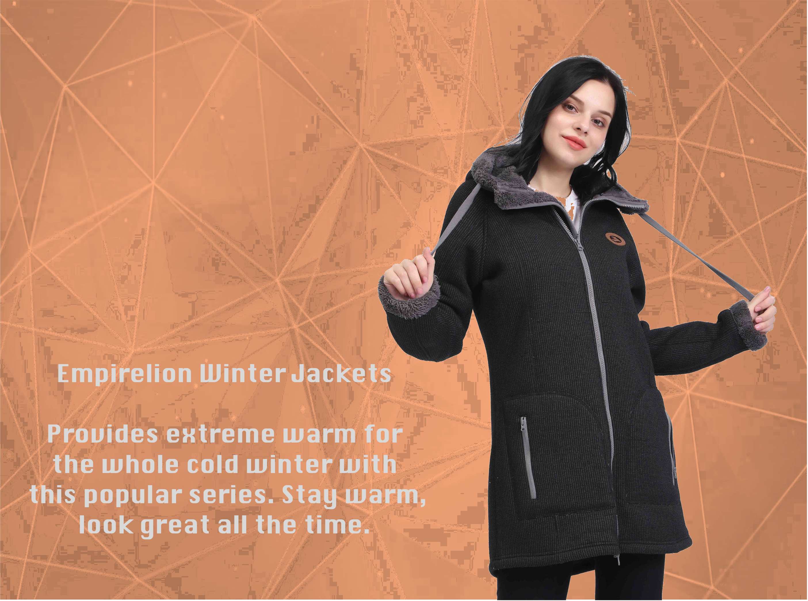 女性の冬のジャケットを一致させる方法は？