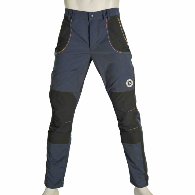 メンズスポーツファッションコントラストトリムパンツカラーブロックハイキングズボン