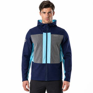 メンズ ハイキング 登山 アルピニズム ランニング カラーブロック ジップ パーカー ジャケット