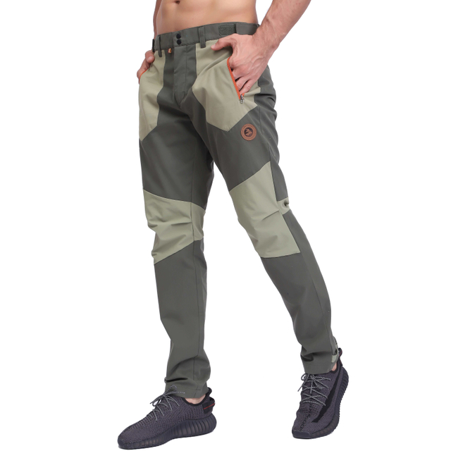 メンズアウトドアクイック乾燥防水ハイキングマウンテンカーゴパンツ