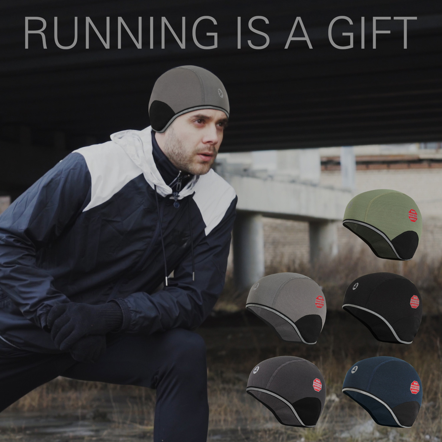 ランニングビーニー