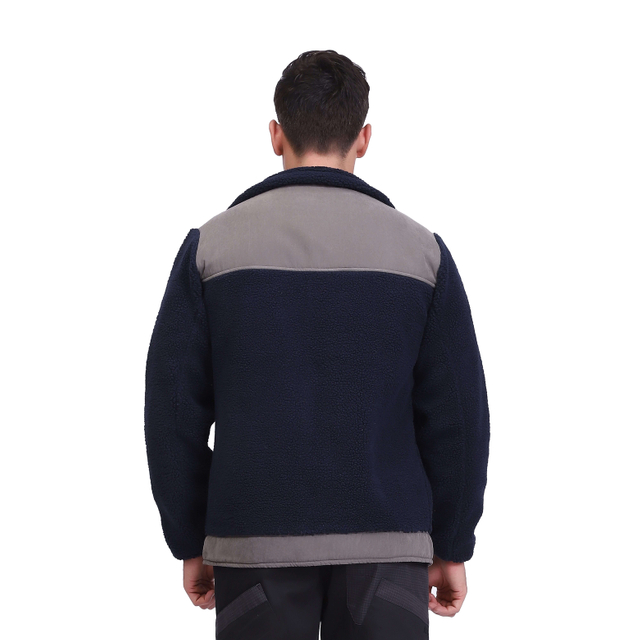 メンズウォームミリタリータクティカルスポーツヘビーフリースパーカージャケット