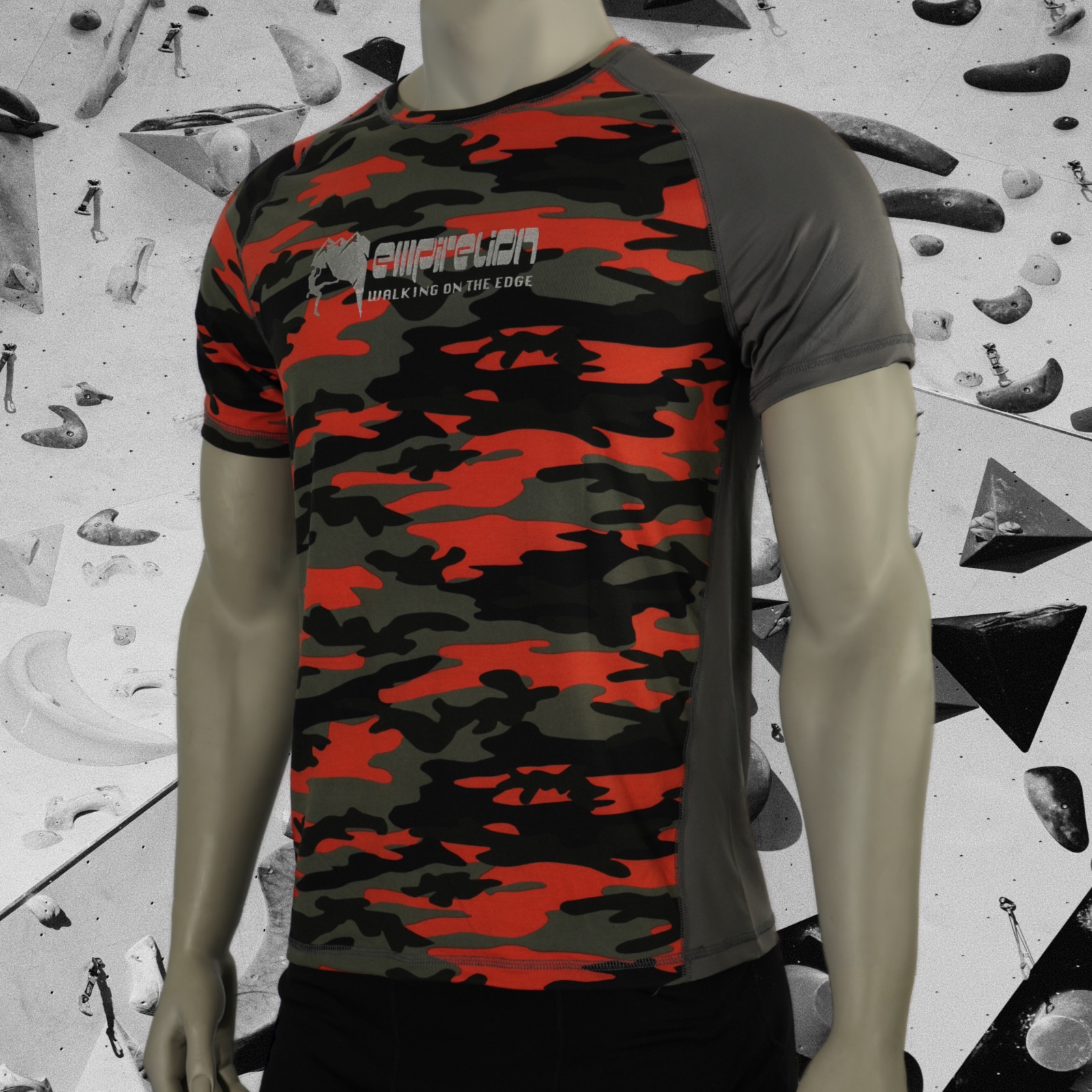 オレンジ色の登山ティー