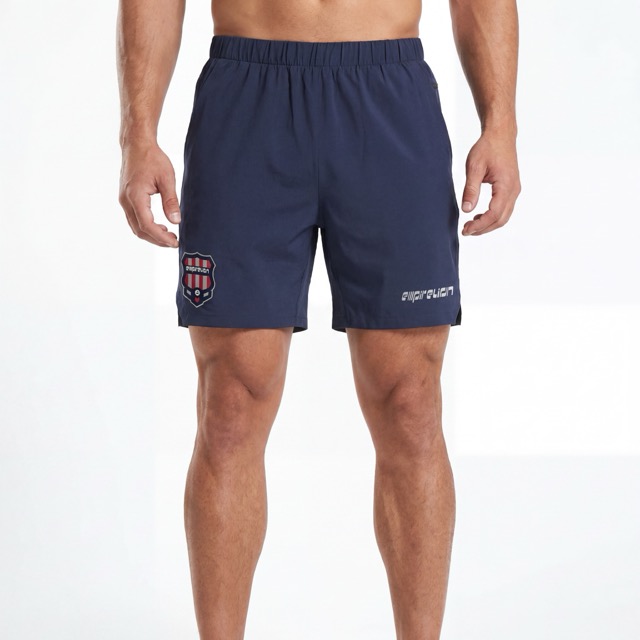 メンズ フットボール アスレチック ワークアウト ショーツ