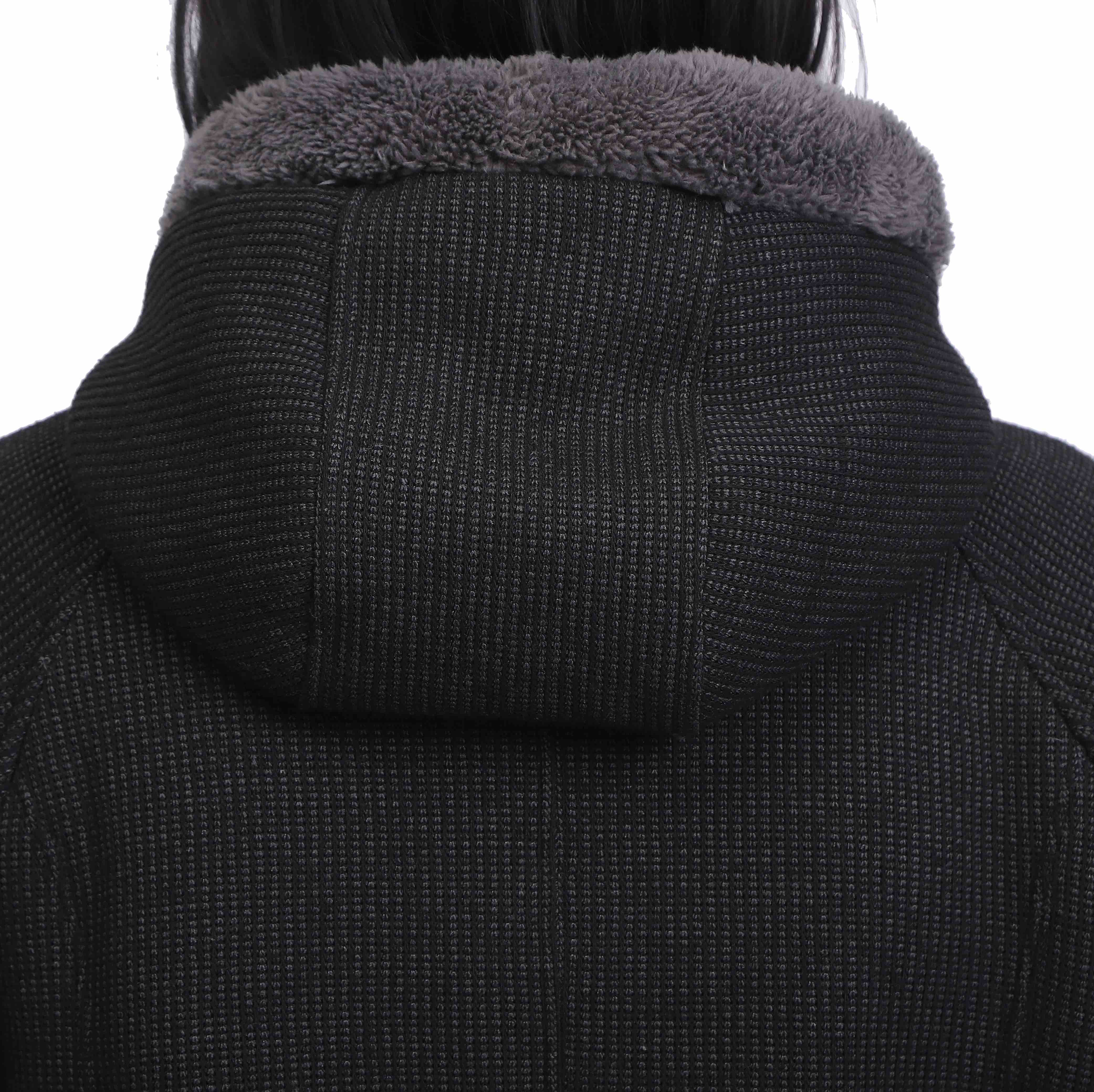 毛皮のパーカー