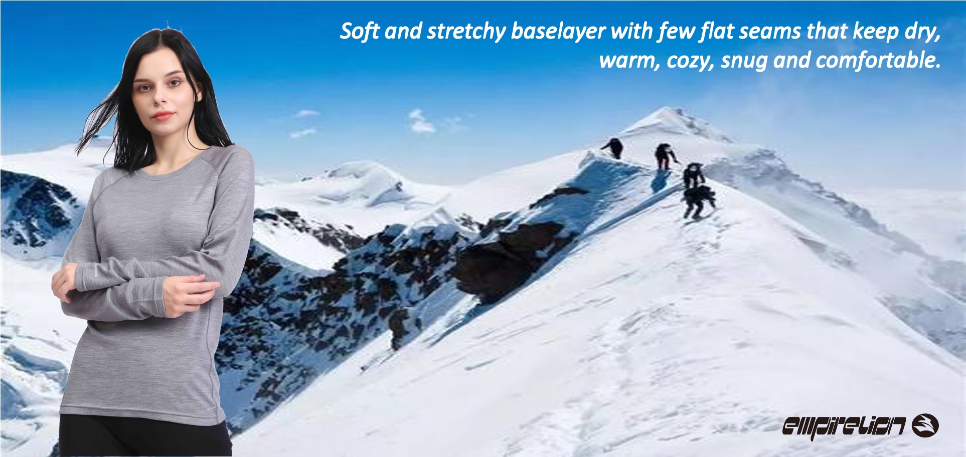 メリノウールベースレイヤーセット